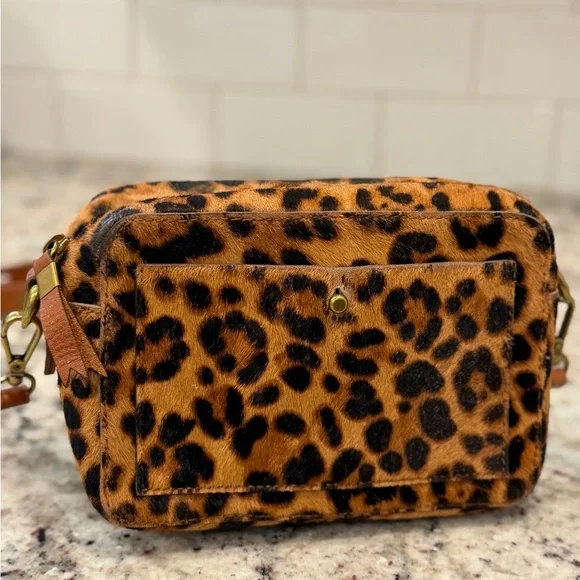 Madewell Animal Print Crossbody Bag - Picture 9 of 13